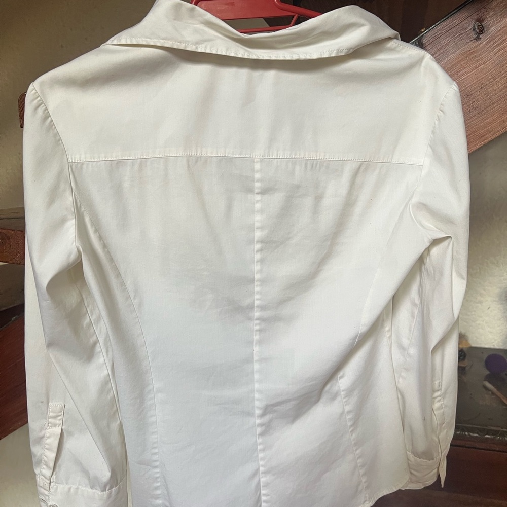 Miu Miu White Button Up Small - image 2